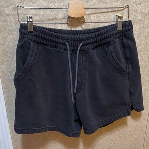 UO Lucien Knit Volley Cotton Shorts